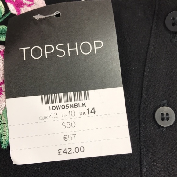 Topshop Embroidered Lattice Slipdress - Picture 8 of 10